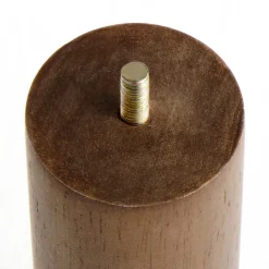 Best Muji Juego de patas de madera marrón 26cm