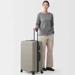 Clearance Muji Maleta Trolley Rígida 105L, Grande