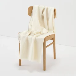 New Muji Manta de lana sin teñir
