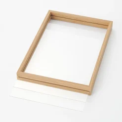Clearance Muji Marco de fotos de madera A4