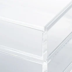 Muji Módulo Acrílico 2 Cajones con Tapa