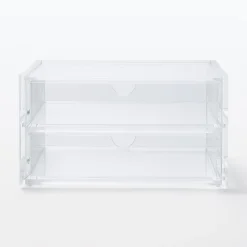 Best Muji Módulo acrílico 2 cajones pequeño