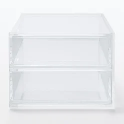 Best Muji Módulo acrílico 2 cajones pequeño