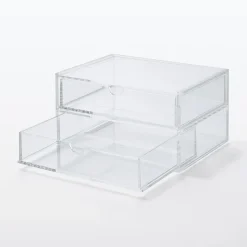Best Muji Módulo acrílico 2 cajones pequeño