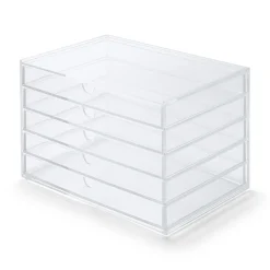 Online Muji Módulo acrílico apilable de 5 cajones, ancho