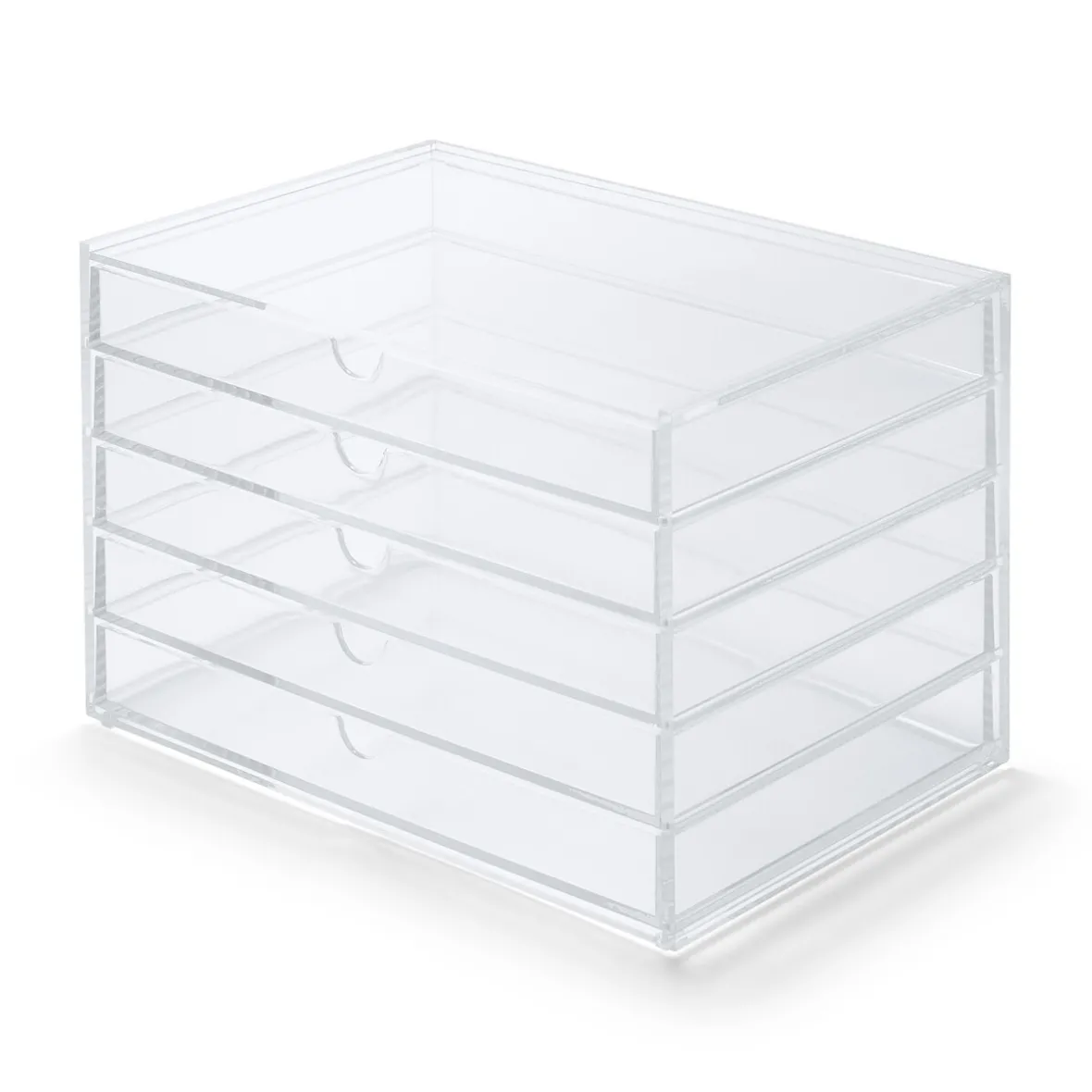 Online Muji Módulo acrílico apilable de 5 cajones, ancho