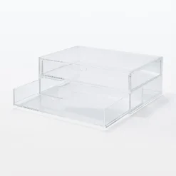 Clearance Muji Módulo acrílico de 2 cajones