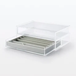 Clearance Muji Módulo acrílico de 2 cajones