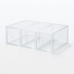 Clearance Muji Módulo Acrílico de 3 Cajones