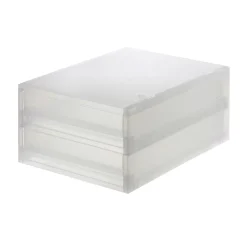 Muji Módulo de 2 cajones de PP