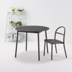Best Muji Mesa de aluminio - Grande - Gris oscuro
