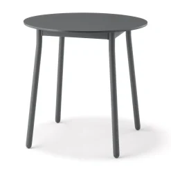 Muji Mesa de aluminio - Pequeña - Gris oscuro