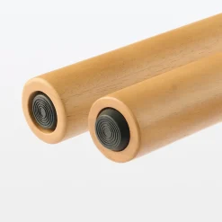 Clearance Muji Mesa de madera de caucho rectangular pequeña