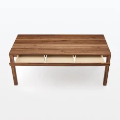 Sale Muji Mesa de nogal natural 180 cm