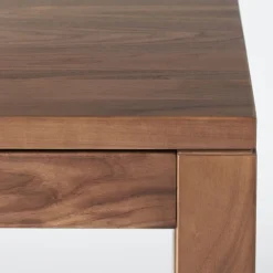 Discount Muji Mesa de nogal natural 140 cm