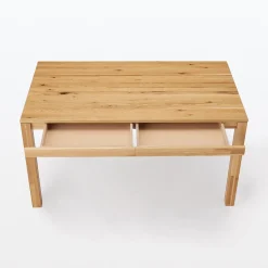 Hot Muji Mesa de roble de diseño natural de 140cm