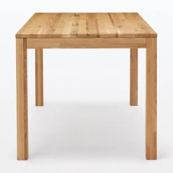 Hot Muji Mesa de roble de diseño natural de 140cm