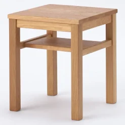 Discount Muji Mesita de noche de roble