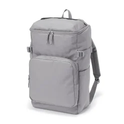 Hot Muji Mochila de cierre superior y poliéster reciclado repelente al agua
