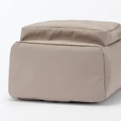 Hot Muji Mochila de cierre superior y poliéster reciclado repelente al agua