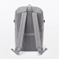 Hot Muji Mochila de cierre superior y poliéster reciclado repelente al agua