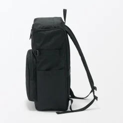 Hot Muji Mochila de cierre superior y poliéster reciclado repelente al agua