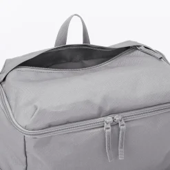 Hot Muji Mochila de cierre superior y poliéster reciclado repelente al agua