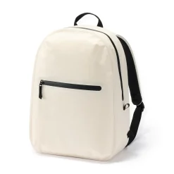Best Muji Mochila impermeable de algodón Blanco Natural