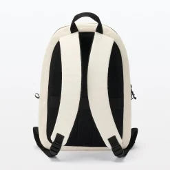 Best Muji Mochila impermeable de algodón Blanco Natural