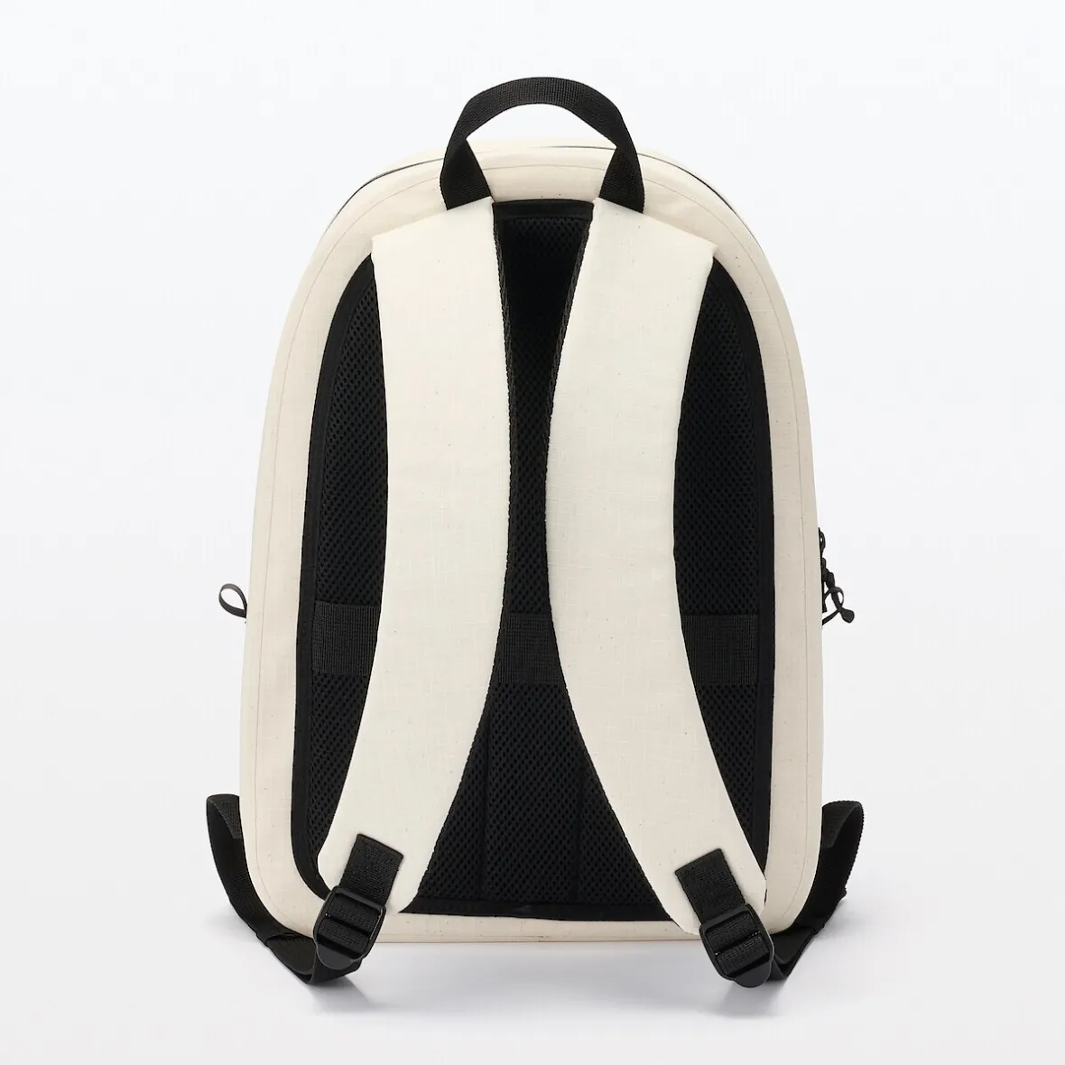 Best Muji Mochila impermeable de algodón Blanco Natural