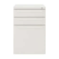 Best Muji Mueble auxiliar de escritorio de acero - Gris claro