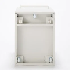 Best Muji Mueble auxiliar de escritorio de acero - Gris claro