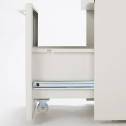 Best Muji Mueble auxiliar de escritorio de acero - Gris claro