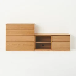 Hot Muji Mueble de televisión de roble ‐ Mediano