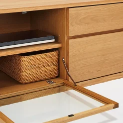 Hot Muji Mueble de televisión de roble ‐ Mediano