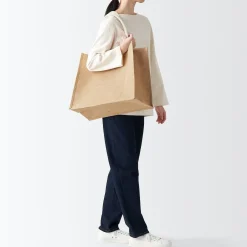 Discount Muji My Bag de yute A3 Natural