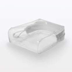Hot Muji Neceser transparente ‐ Estuche de viaje 12 x 10 x 4 cm
