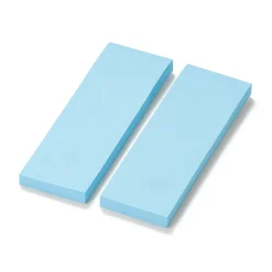 Hot Muji Notas Adhesivas — Lisas, Pack de 2 Azul