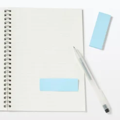Hot Muji Notas Adhesivas — Lisas, Pack de 2 Azul