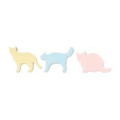 New Muji Notas adhesivas simples ‐ Siluetas de gatos