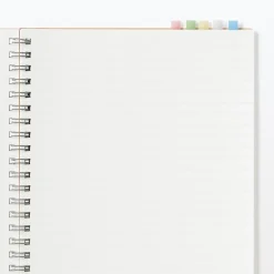 Discount Muji Notas adhesivas transparentes marcapáginas - 6 mm, paquete de 2