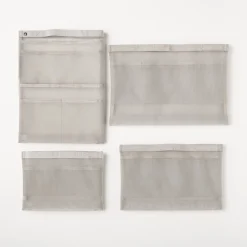Online Muji Nylon Mesh Bag Organiser A4