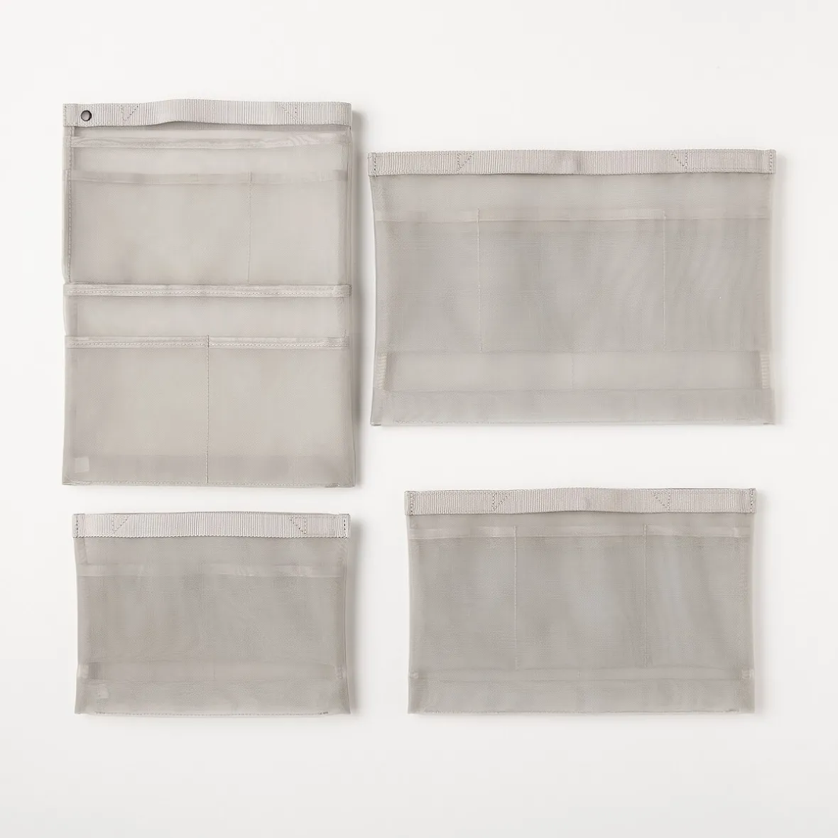 Online Muji Nylon Mesh Bag Organiser A4