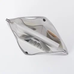 Muji NYLON_MESH_BAG_ORGANISER_A5_GREY