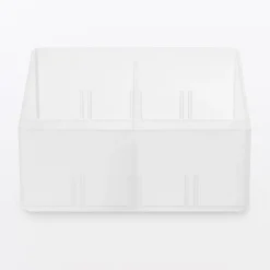 Best Muji Organizador de cajón de PP, 10x10x4 cm