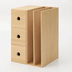 Outlet Muji Organizador de cartas de madera