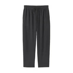 Discount Muji Pantalón de algodón liso con cordón unisex