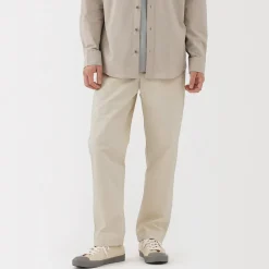 Outlet Muji Pantalón de corte cómodo y denim lavado para hombre Natural Blanco Natural