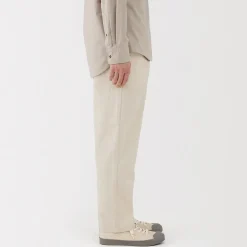 Outlet Muji Pantalón de corte cómodo y denim lavado para hombre Natural Blanco Natural