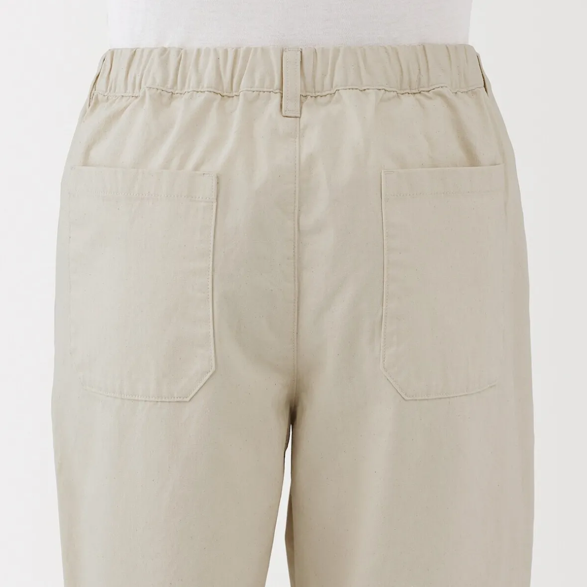 Outlet Muji Pantalón de corte cómodo y denim lavado para hombre Natural Blanco Natural